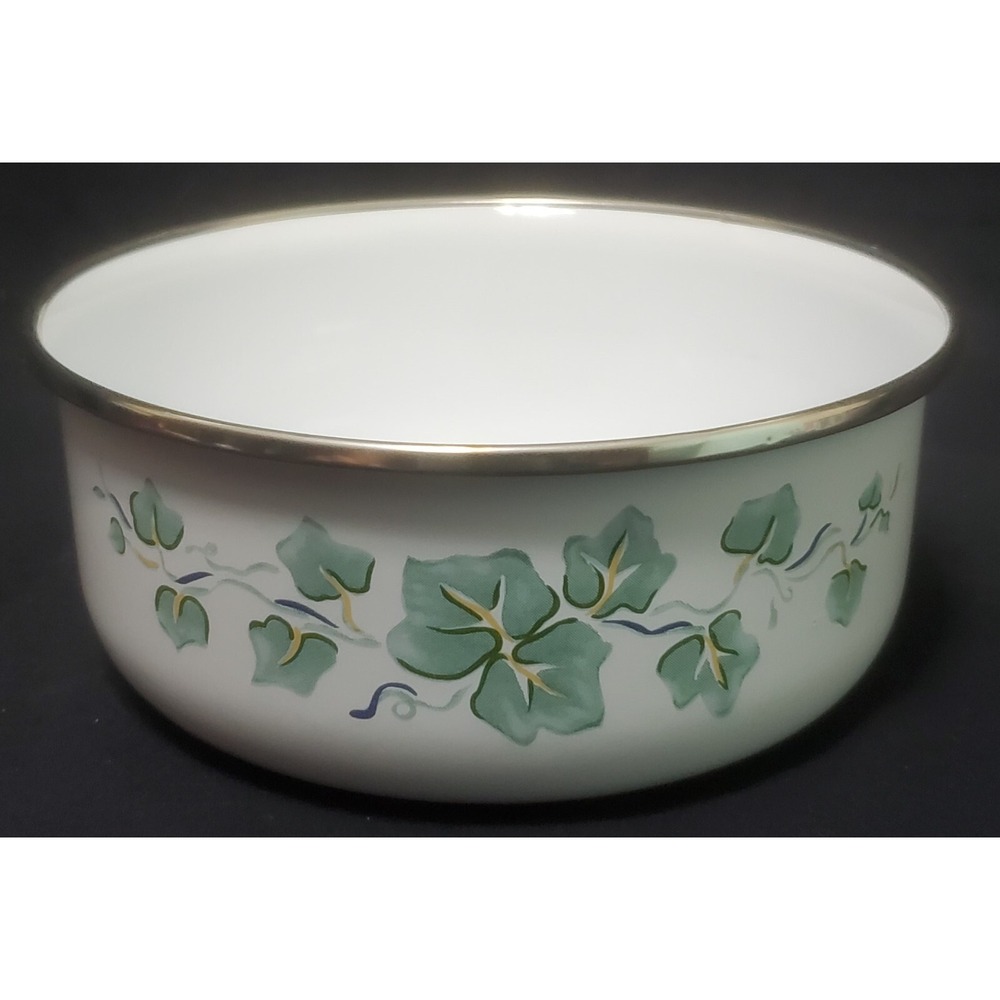 Callaway Green Ivy Nesting Bowl Jay Imports Thailand 3 Cup 6" Farmhouse